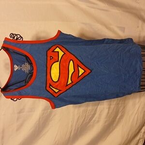 Dc comic superman tank top